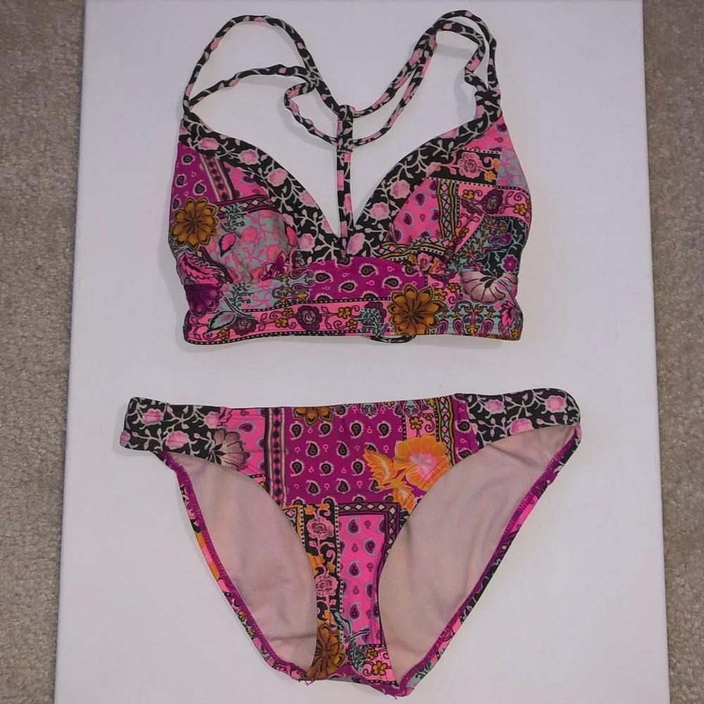 Boho Two Piece Bathing Suit